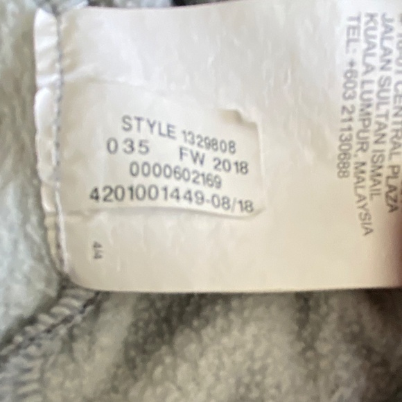 Ladies Under Armour Cold Gear grey 1/2 zip hoodie size S - Picture 9 of 9